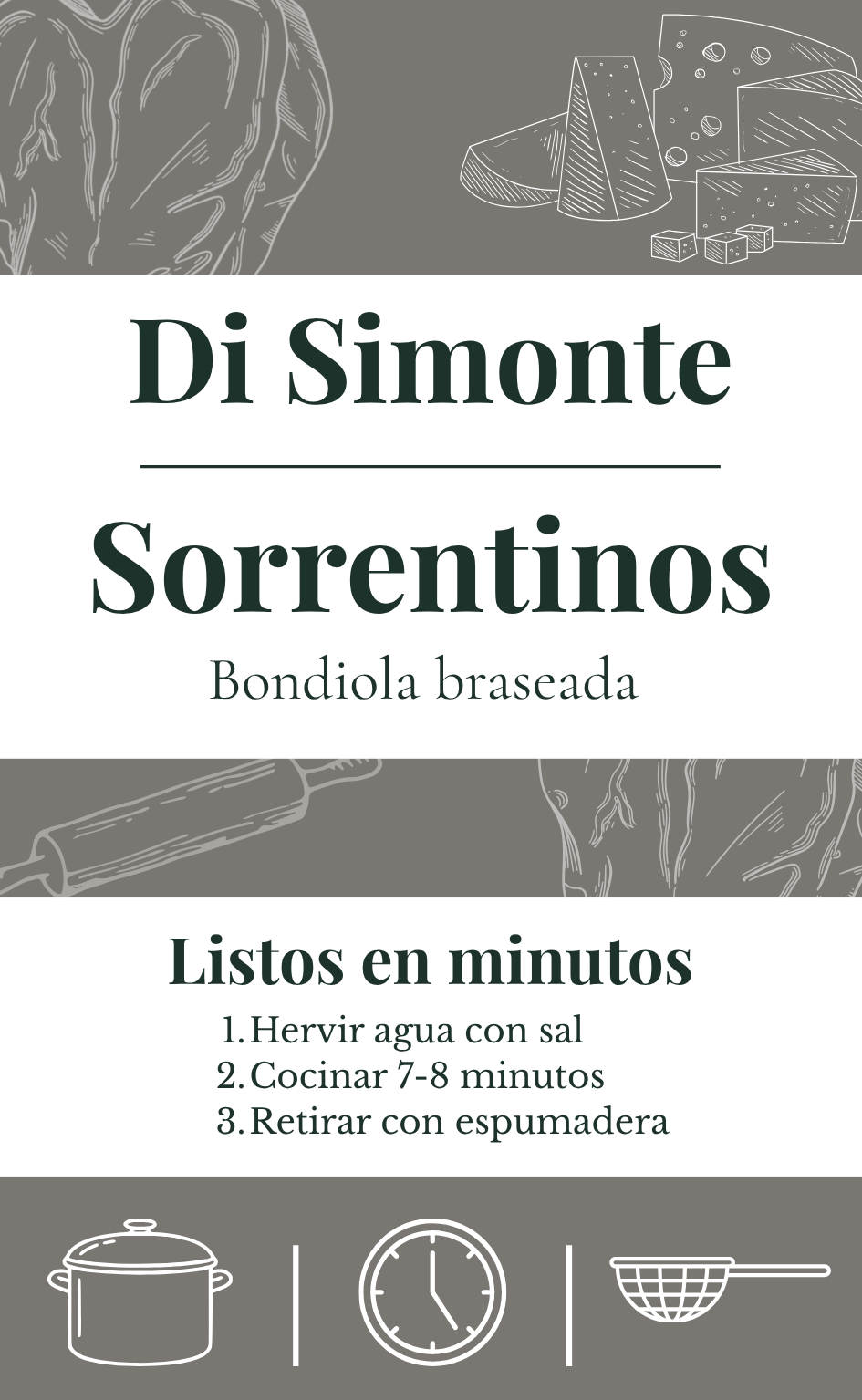 Etiqueta Bondiola